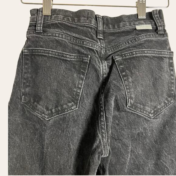 Boyish Mikey Black Beauty High Rise Wide Leg Ankle Jeans Size 24 - Picture 7 of 12